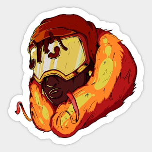 Cold Cold Hot Colors Sticker